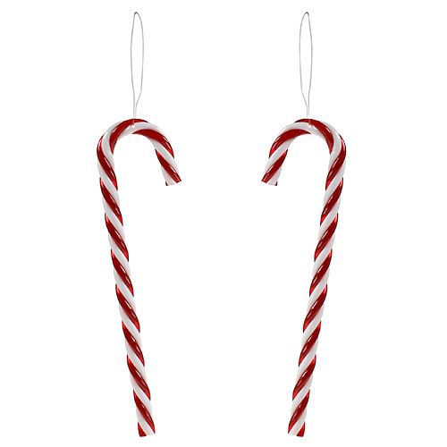 Floristik24 Christbaumschmuck Zuckerstange 18cm 12St