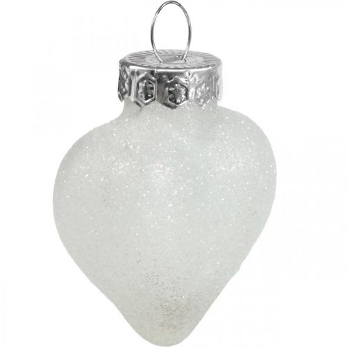 Floristik24 Christbaumschmuck Glas Weihnachtsbaumschmuck Pastell 12St