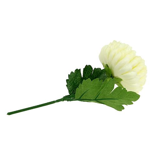 Floristik24 Chrysantheme Creme künstlich Ø7cm L18cm