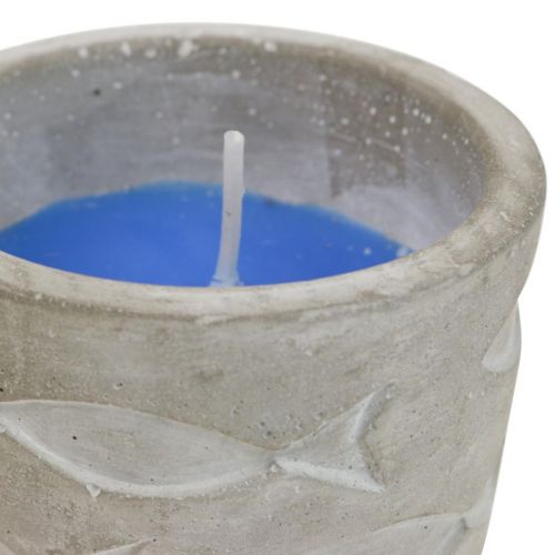 Floristik24 Citronella Kerze im Topf Duftkerze Zitrone Ø7,5cm H6,5cm