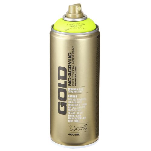 Floristik24 Color-Spray Gelb Montana Cans Acrylspray Neon 400ml