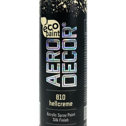 Floristik24 Color Spray Seidenmatt 400ml Hellcreme
