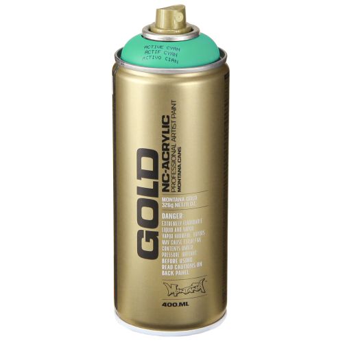 Color Spray Türkis Lackspray Fluo Neon Spray Cyan 400ml