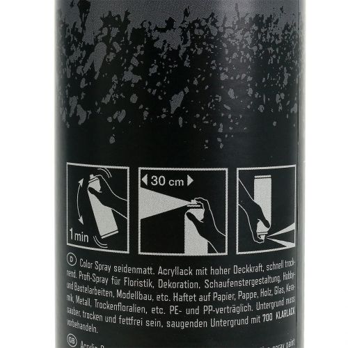 Color Spray Acryl Blaugrau 400ml | Floristik24.at