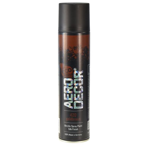 Color Spray Seidenmatt Sprühlack Farbe Goldbraun 400ml