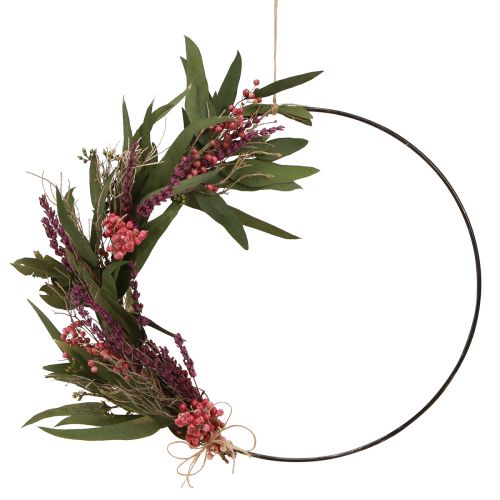 Artikel DIY Box Ring mit Trockenblumen Deko Loop Lavendel Ø30cm