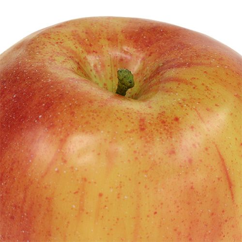Floristik24 Deko Apfel Ø10cm Rot Gelb 3St
