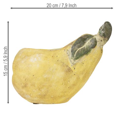 Artikel Dekorative Birne als Pflanzgefäß für Herbstdekoration