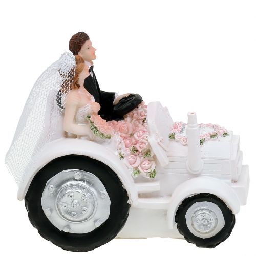 Artikel Deko Brautpaar auf Traktor H10cm