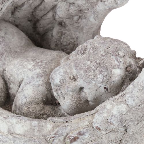 Artikel Deko Engel schlafend mit Flügeln Engel Figur Grab 22,5cm