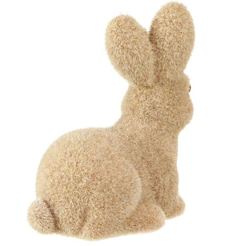 Artikel Deko Hasen Beflockt Sitzend Ostern – 2. Wahl – Frühling 10cm 6 St