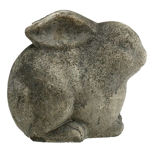 Floristik24 Deko-Hase Grau Ton 17cm x 12cm x 15cm
