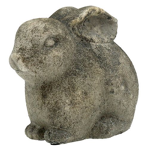 Floristik24 Deko-Hase Grau Ton 17cm x 12cm x 15cm