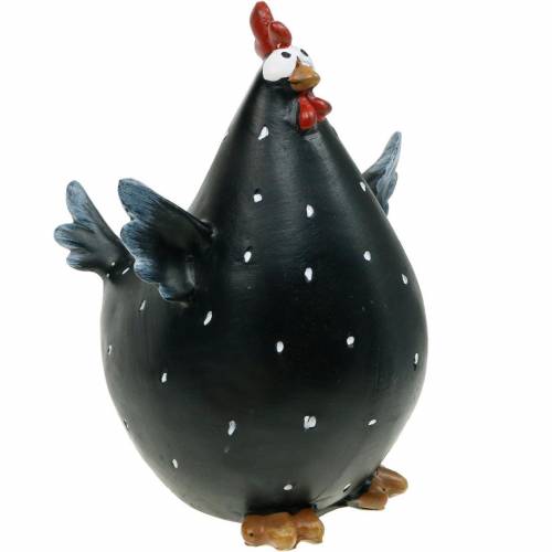 Floristik24 Deko-Huhn, Frühlingsfigur, Osterdeko, Henne, Hühnerdeko 18cm