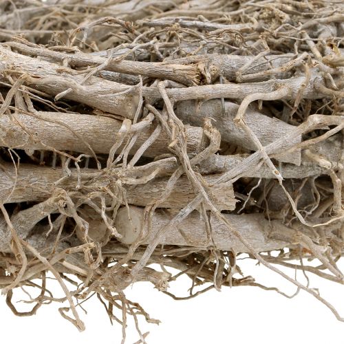 Floristik24 Deko Kranz Natur, Grau Ø45cm 1 St