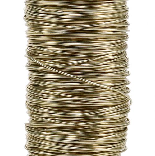Floristik24 Deko Lackdraht Gold Ø0,50mm 50m 100g