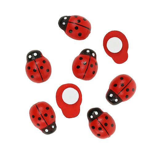 Floristik24 Deko-Marienkäfer zum Kleben 1cm Rot 360 St