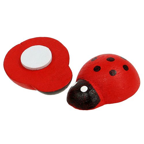 Artikel Deko-Marienkäfer zum Kleben 2,5cm Rot 72 St