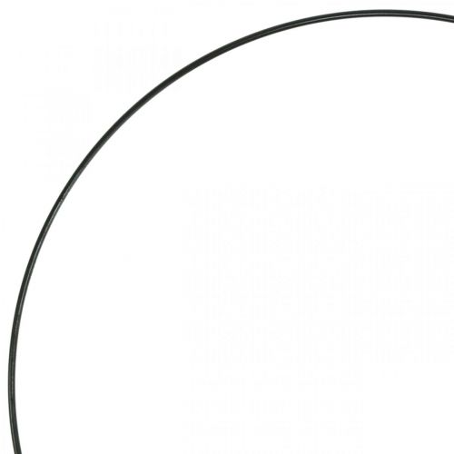 Artikel Deko Metallring Dekoring Scandi Ring Schwarz Ø25,5cm 6 St