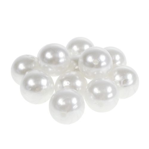 Artikel Deko Perlen Weiß Ø20mm 12 St