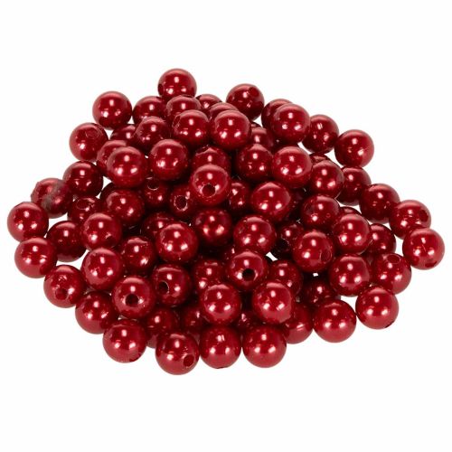 Deko-Perlen Kunststoff Rot Ø10mm 115 Stück bestellen | Floristik24.at