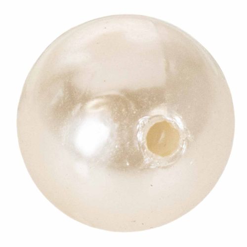 Deko-Perlen Kunststoff Ø2cm Champagner 12 Stück | Floristik24.at