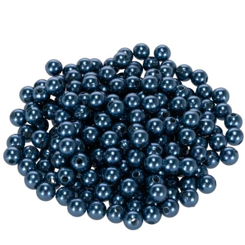 Artikel Deko-Perlen Kunststoff Ø8mm Blau 250 Stück