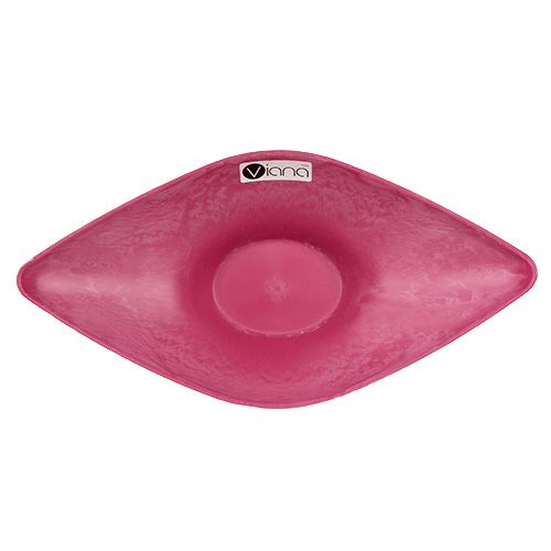 Deko-Schale Pink 34cm x 17,5cm H10cm, 1St