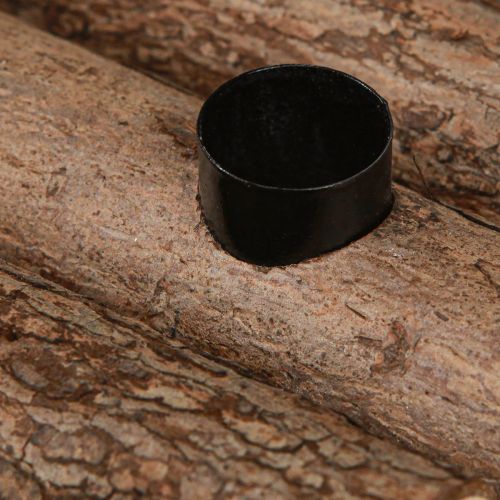 Artikel Deko Schlitten Holz Rinde 4 Stabkerzenhalter 40×12,5cm