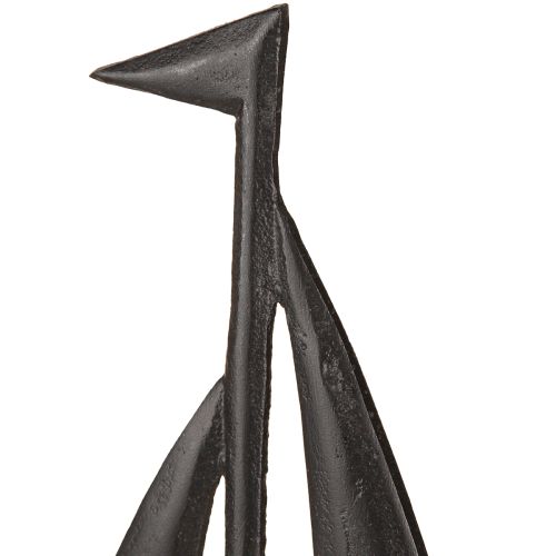 Artikel Deko Segelboot Holz Metall in Natur Schwarz H30,5cm