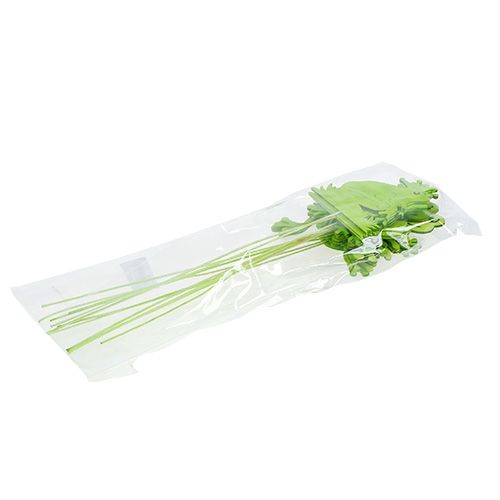 Floristik24 Deko-Stecker Frosch Grün 7cm - 10cm 12St