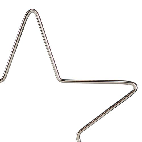 Artikel Deko Stern zum Hängen Weihnachten Stern Silber Ø15cm 6St