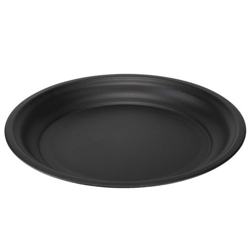 Artikel Deko Teller Metall Schale Dekoteller Anthrazit Ø26cm 2St