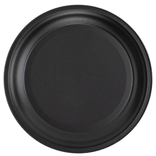 Artikel Deko Teller Metall Schale Dekoteller Anthrazit Ø26cm 2St