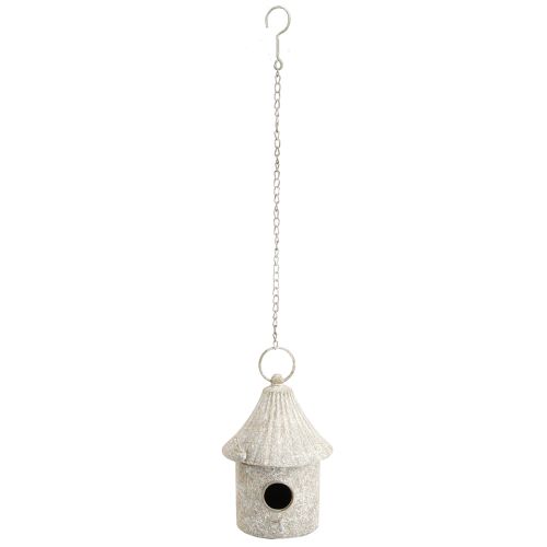 Artikel Deko Vogelhaus Metall Hängedeko in Antik Ø15cm H21cm