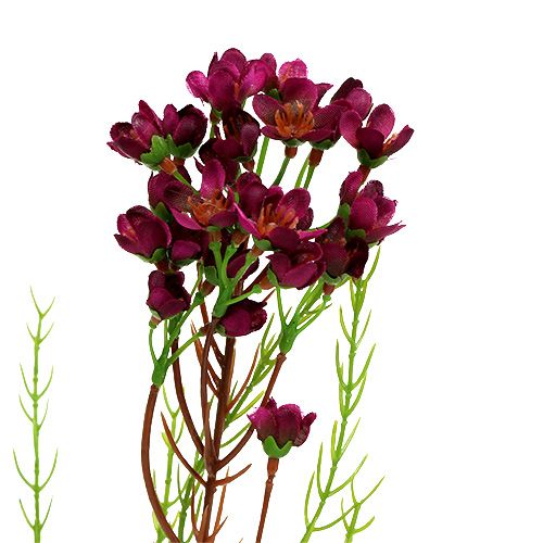 Floristik24 Deko-Zweig mit Blüten Erika 80cm 3St