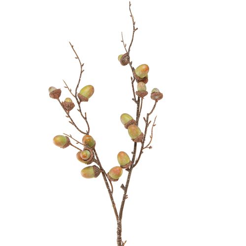 Deko Zweig Eicheln Deko Grün Herbstdeko künstlich 80cm