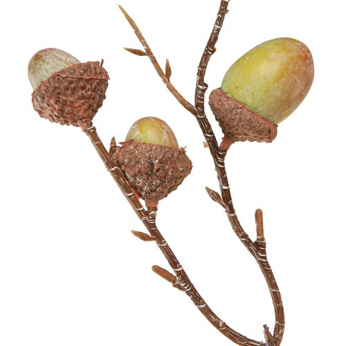 Artikel Deko Zweig Eicheln Deko Grün Herbstdeko künstlich 80cm