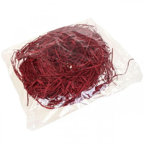 Artikel Deko Bast zum Basteln Naturbast Raffiabast Rot 200g