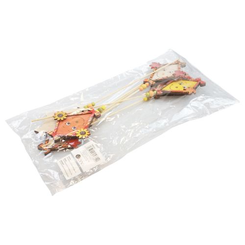 Artikel Deko Drachen Herbst Holzstecker Herbstdeko Holz 33,5cm 6 St