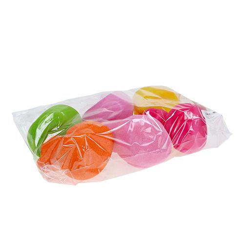 Floristik24 Deko Ente bunt sort. 11,5cm 6St