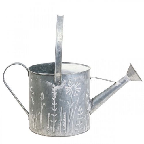 Floristik24 Deko Gießkanne Metall zum Bepflanzen Pflanzkanne H28cm