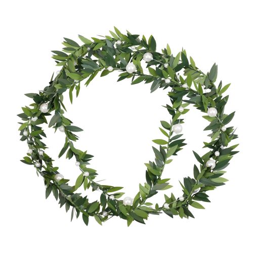 Floristik24 Deko Girlande Pflanzengirlande Buchsbaum künstlich 150cm