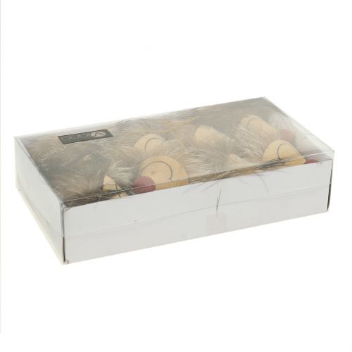 Floristik24 Deko Hänger Igel mit Fell 6,5cm 8 St