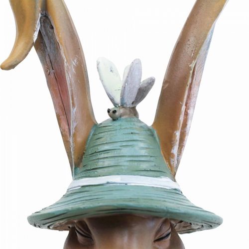 Floristik24 Deko Hase Hasenbüste Dekofigur Hasenkopf 18cm