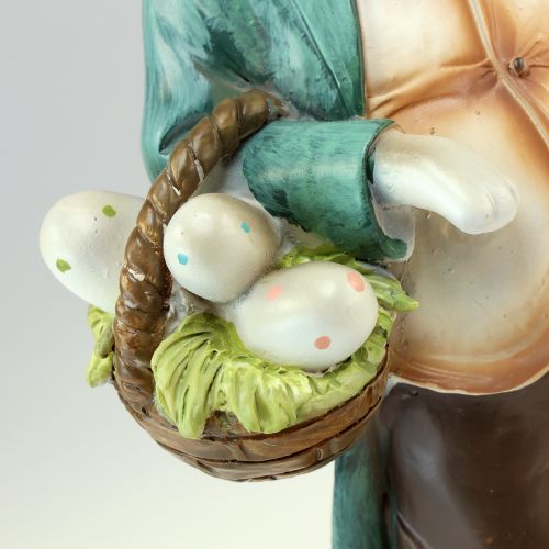 Floristik24 Deko Hase Hasenmann Korb Ostereier Dekofigur H39cm