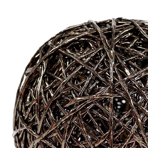 Deko-Kugel Dunkelbraun Ø15cm | Floristik24.at