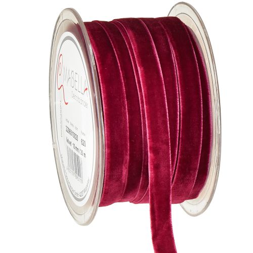 Dekobänder Velvet Erika 10mm 20m