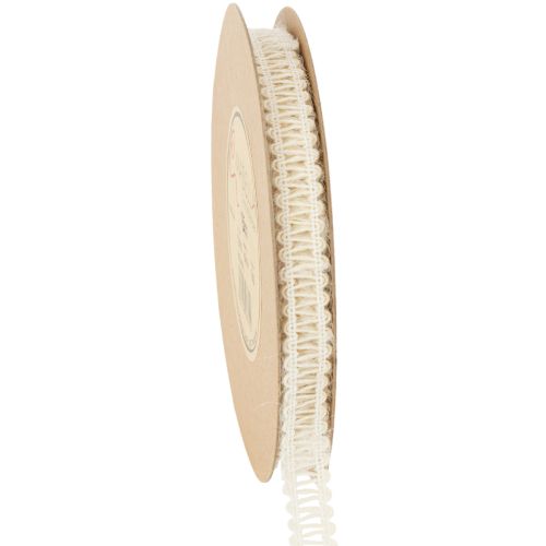 Dekoband aus Jute Cremeweiß 15mm x 15m – Natürliche Geschenk- und Dekorationband bestellen | Floristik24.at