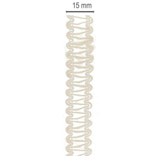 Dekoband aus Jute Cremeweiß 15mm x 15m – Natürliche Geschenk- und Dekorationband | Floristik24.at